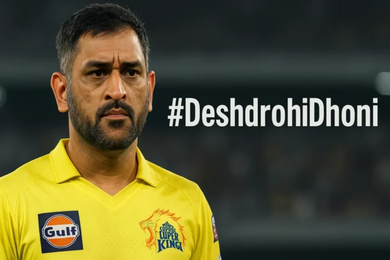 Why #DeshdrohiDhoni Is Trending: Inside the Ugly Clash Between CSK and RCB Fan Armies
