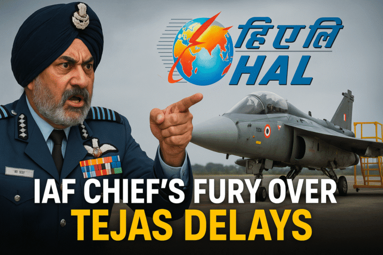 India Needs a Work Culture Revolution — HAL Delays and the Cracks Across Our System- Air chief Marshal’s Fury